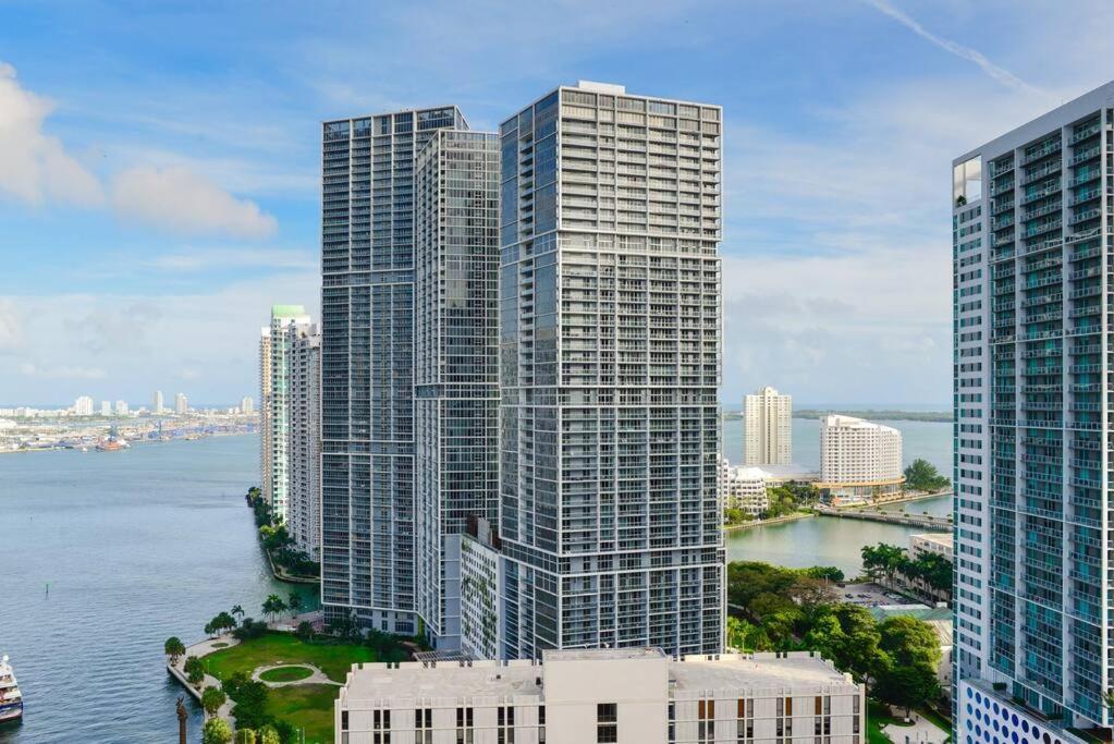 Wonderful 2 Bedroom Apt With Ocean Views At Icon Brickell Miami Exterior photo