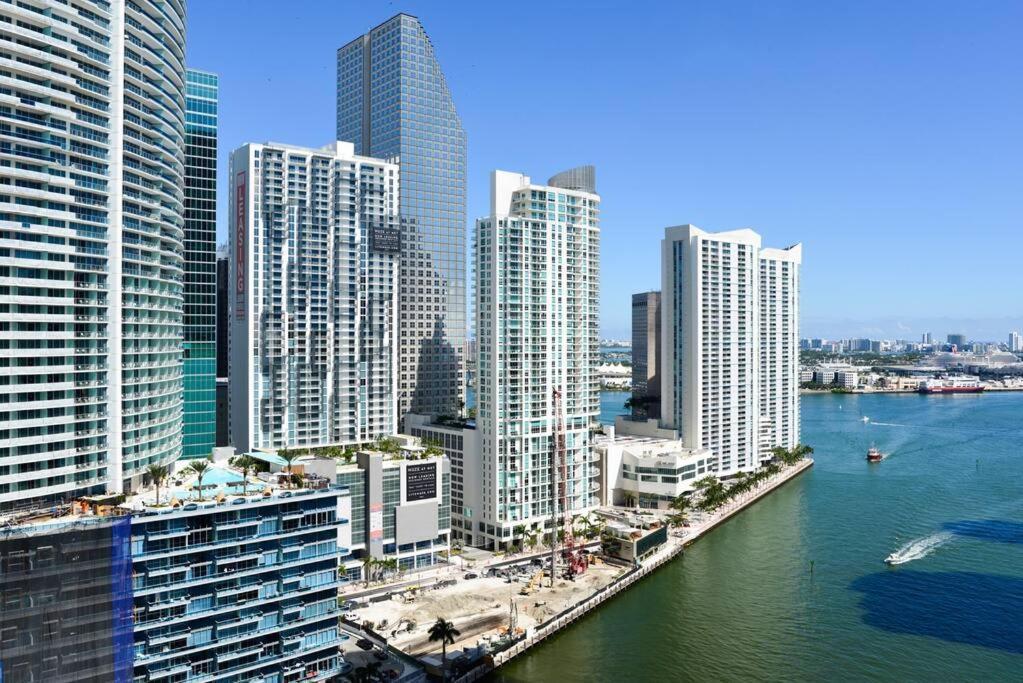 Wonderful 2 Bedroom Apt With Ocean Views At Icon Brickell Miami Exterior photo