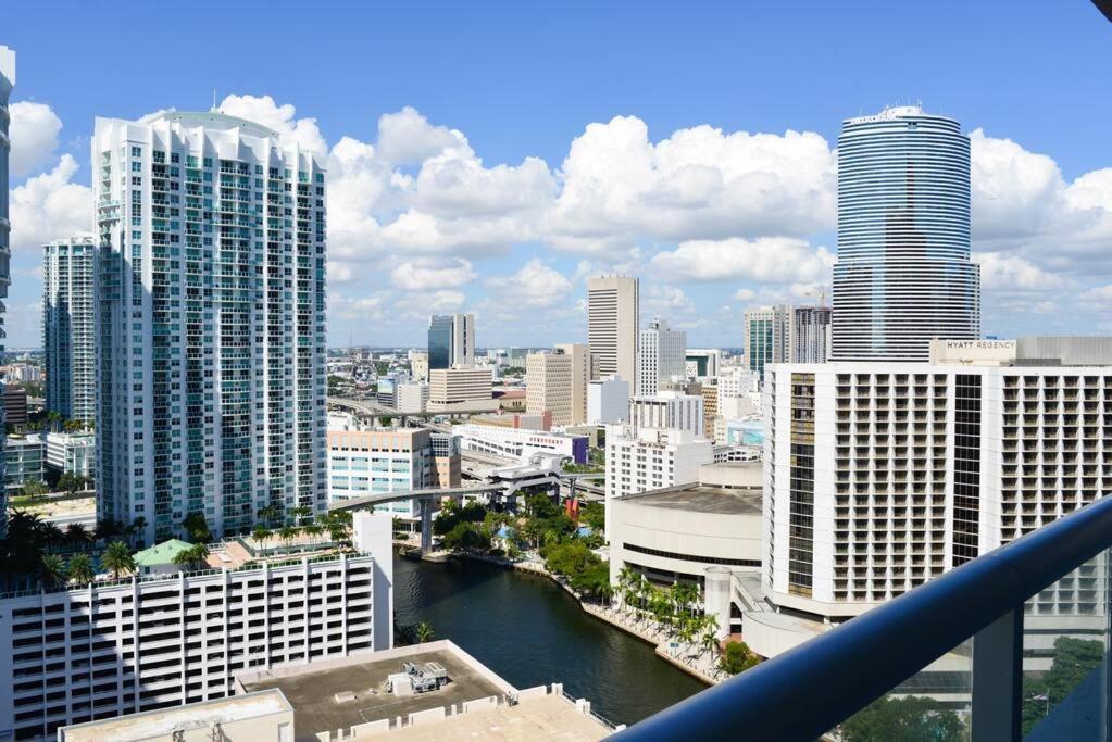 Wonderful 2 Bedroom Apt With Ocean Views At Icon Brickell Miami Exterior photo