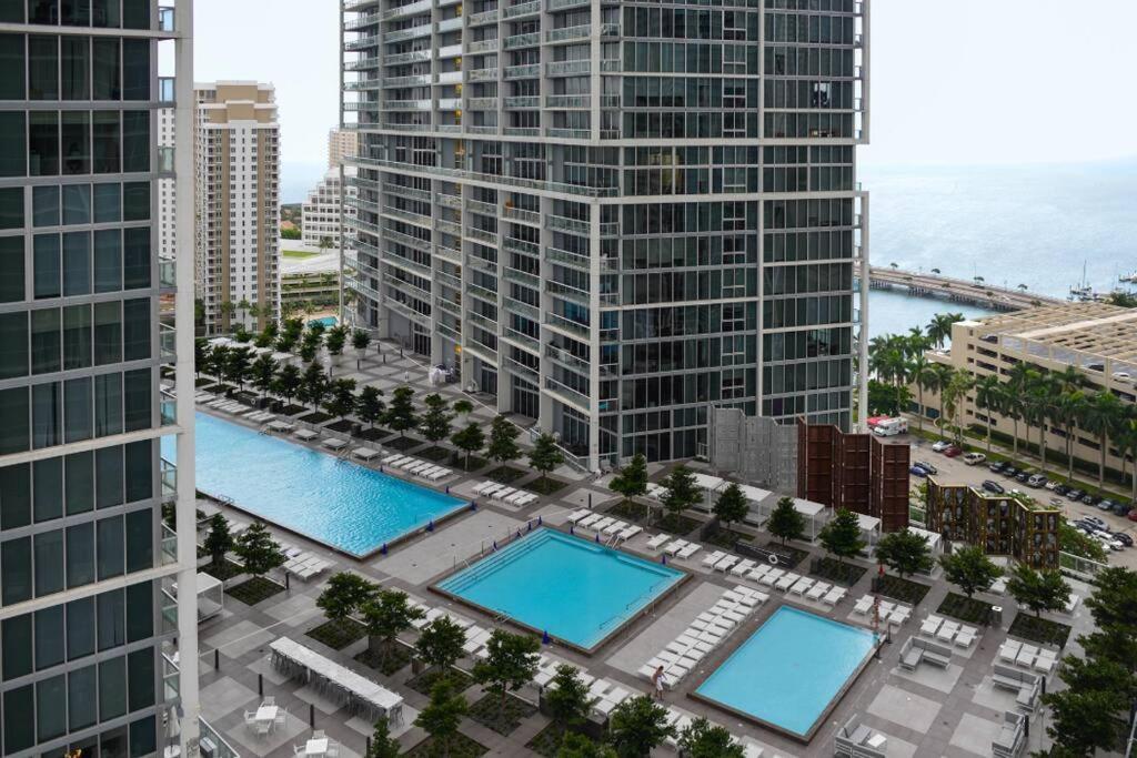Wonderful 2 Bedroom Apt With Ocean Views At Icon Brickell Miami Exterior photo